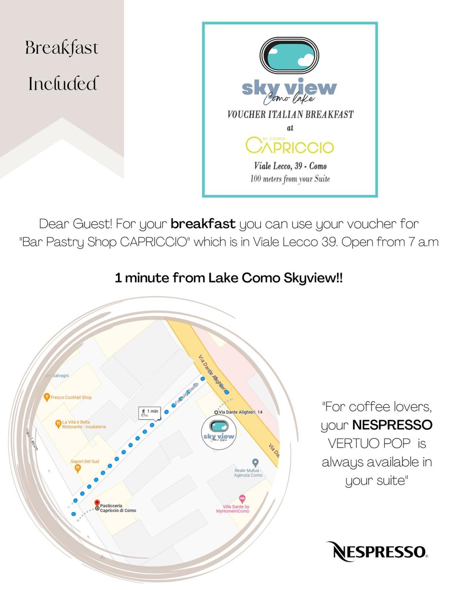 Lake Como Skyview Esterno foto